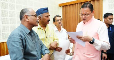आंदोलनकारी मंच ने मांगों के संबंध में की मुख्यमंत्री से भेंट, लंबित मामलों पर बनेगी कैबिनेट की उप समिति