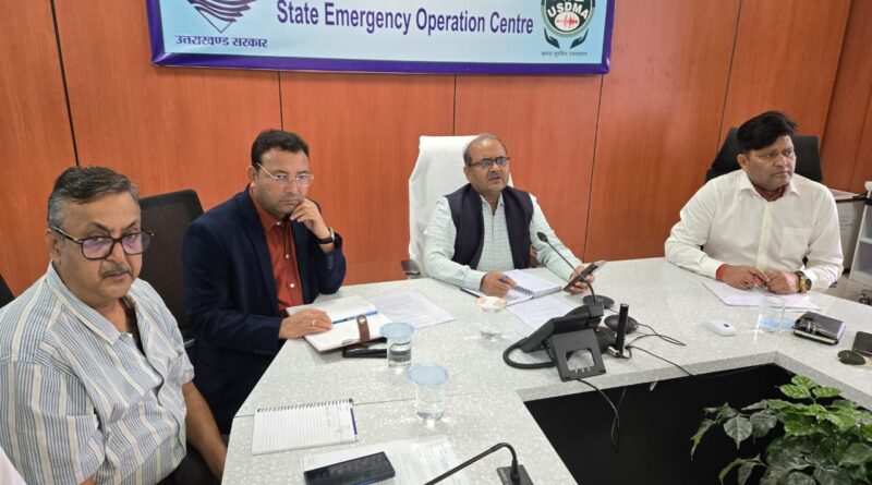 उत्तराखंड में सोमवार से भारी बारिश का ऑरेंज अलर्ट, आपदा प्रबंधन सचिव के सभी जिलों को सतर्कता के निर्देश