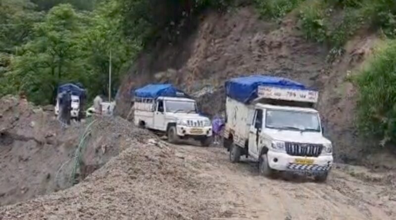 हल्के चौपहिया वाहनों के लिए खुला देहरादून-मसूरी मार्ग, प्रदेश में बारिश का सिलसिला जारी
