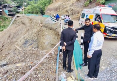 मसूरी रोड धसने के कारणों का होगा स्थायी समाधान, पीडब्ल्यूडी तैयार करेगा डिटेल प्रोजेक्ट रिपोर्ट