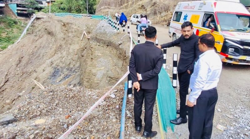 मसूरी रोड धसने के कारणों का होगा स्थायी समाधान, पीडब्ल्यूडी तैयार करेगा डिटेल प्रोजेक्ट रिपोर्ट
