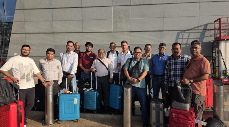छत्तीसगढ़ में संचालित केंद्र की विकास परियोजनाओं के अध्ययन को उत्तराखंड से पहुंचा पत्रकारों का दल